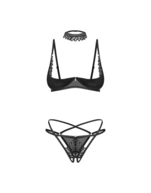 Donarella ensemble ouvert 3 pièces - Noir NP